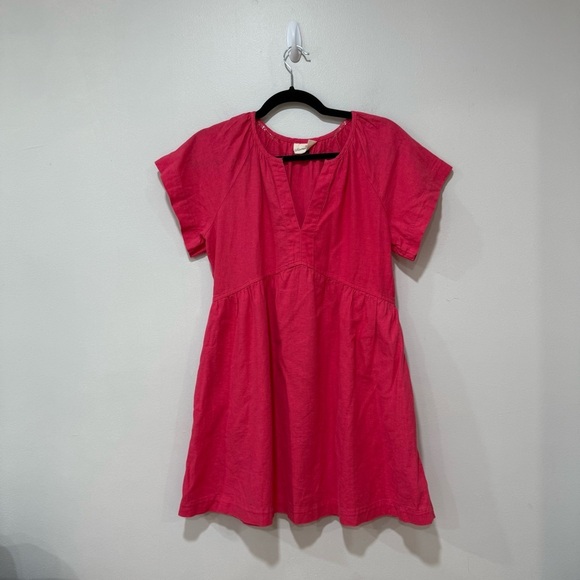 Universal thread linen blend mini dress Small - Picture 3 of 9